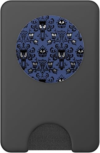 Miniatura 7 de Papel tapiz espeluznante con patrón de Halloween PopSockets PopGrip agarre intercambiable para teléfonos y tabletas PopSockets MagSafe PopGrip para