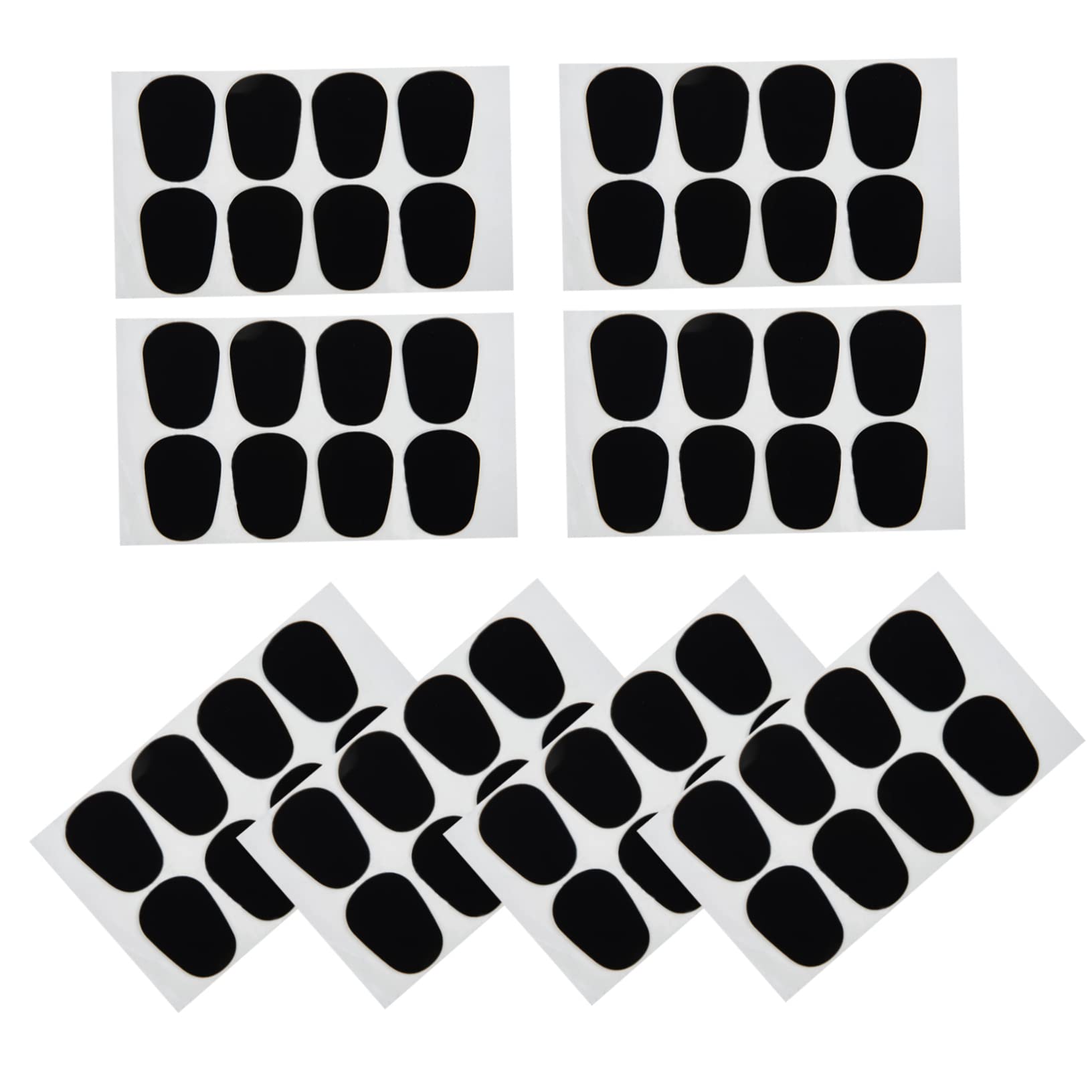 VICASKY Sax Tooth Cushion Pads 64pcs Saxophone Patches Pads Sax Clarinet Gaskets for Comfortable Playing