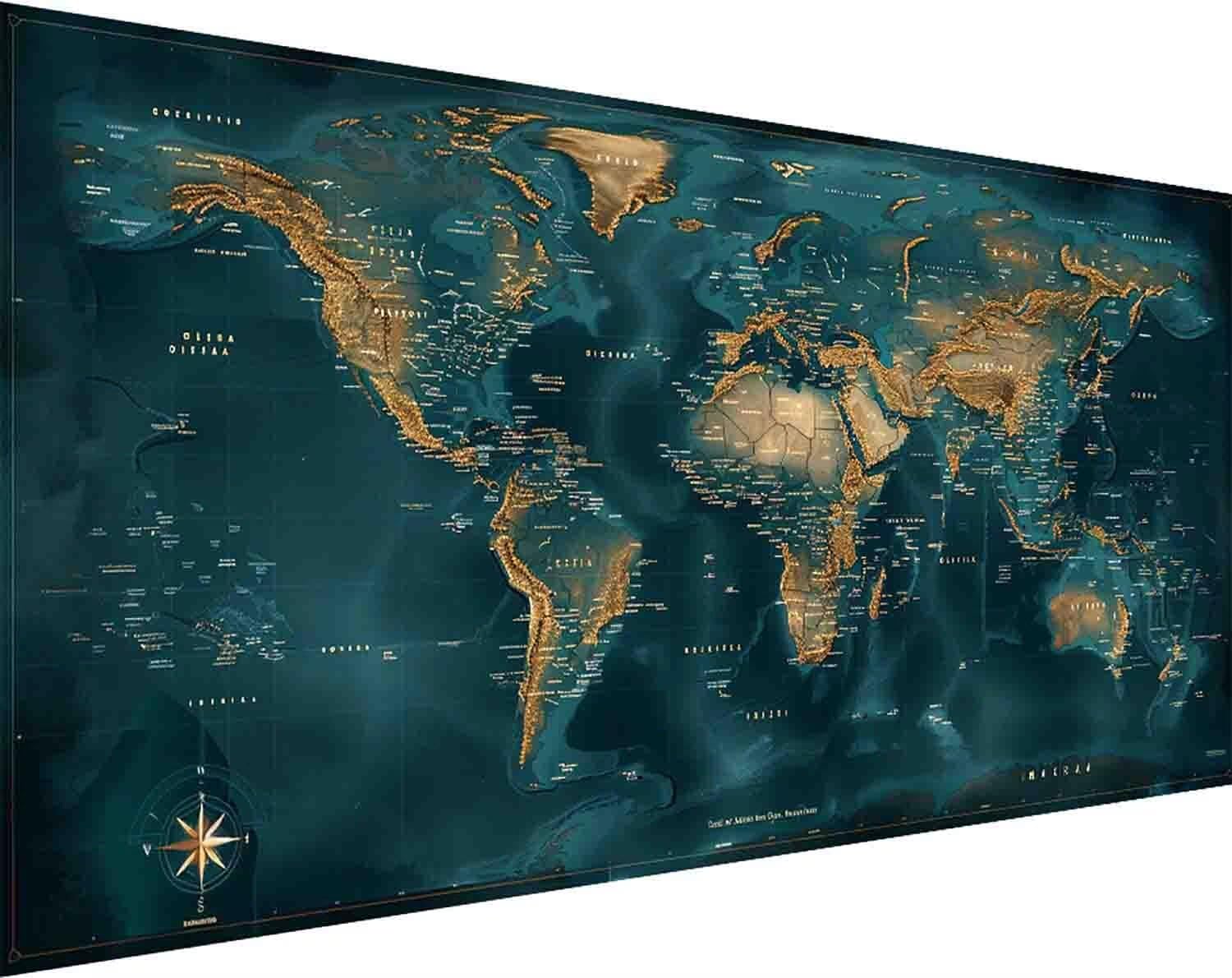 Amazon.co.jp: ダイヤモンドアート 世界地図 ダイヤモンドアート