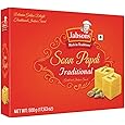 Bikaji Soan Papdi Manbhawan Sohan Papdi – 17.6 Oz (500g) | Premium Flaky Indian Sweet with Almonds & Pistachios | Traditional Cardamom-Infused Mithai, Best Festive Gift Box | Authentic Dessert for Diwali, Weddings & Luxury Gifting