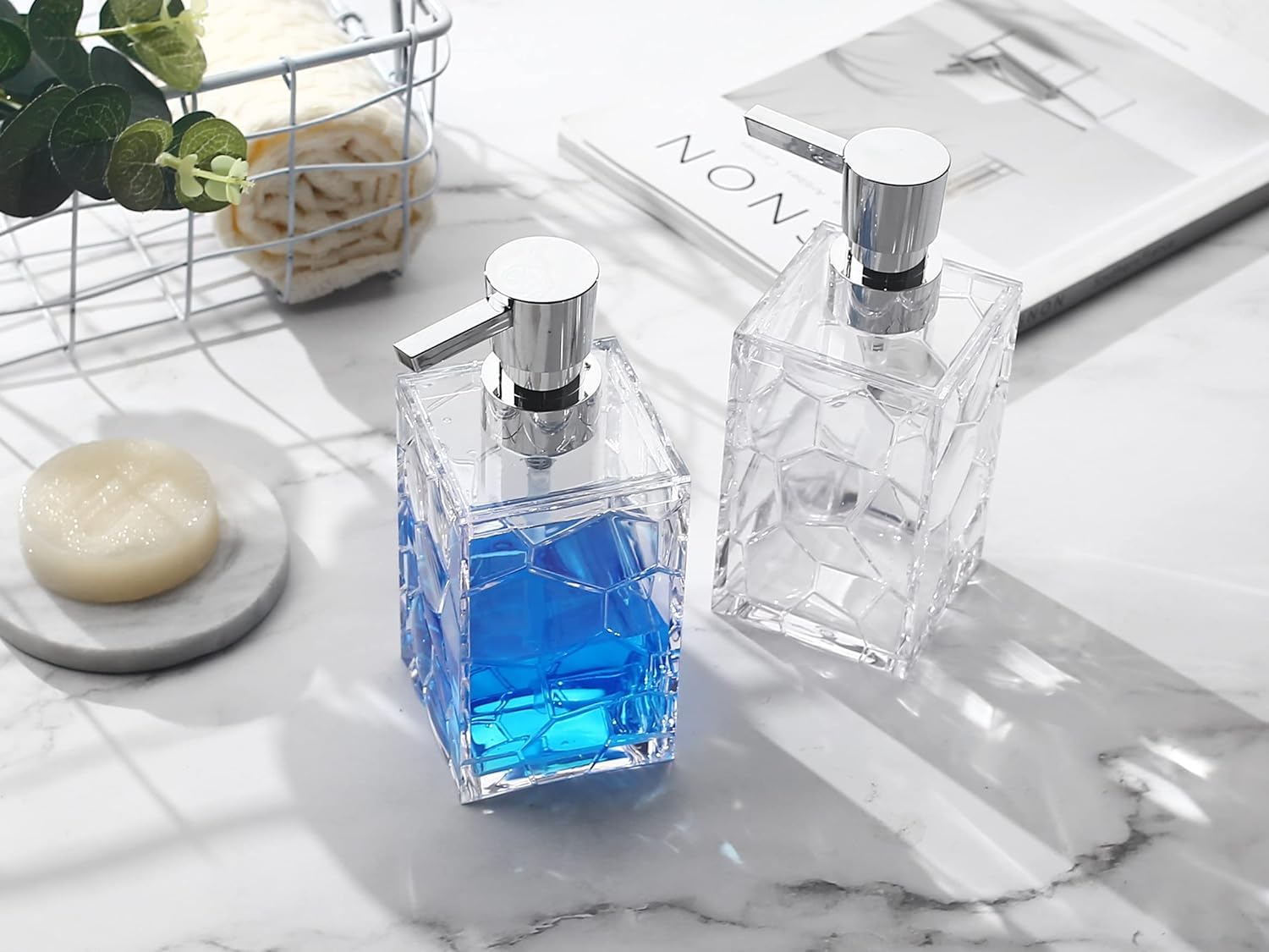 2 Pack Hand Soap Dispenser Set - Image 2