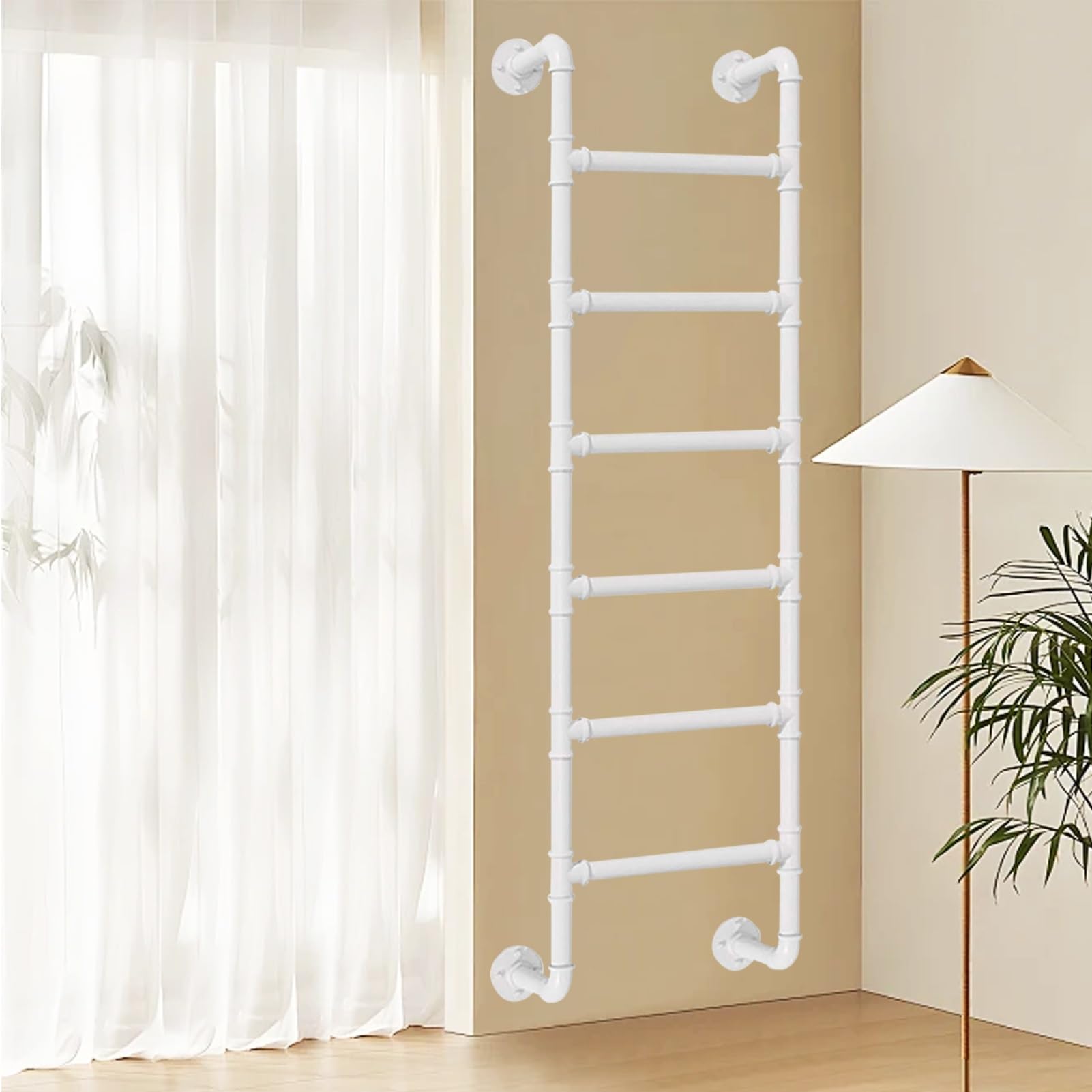 Evita riesgos en sótanos con la escalera de salida de pozo de ventana ajustable