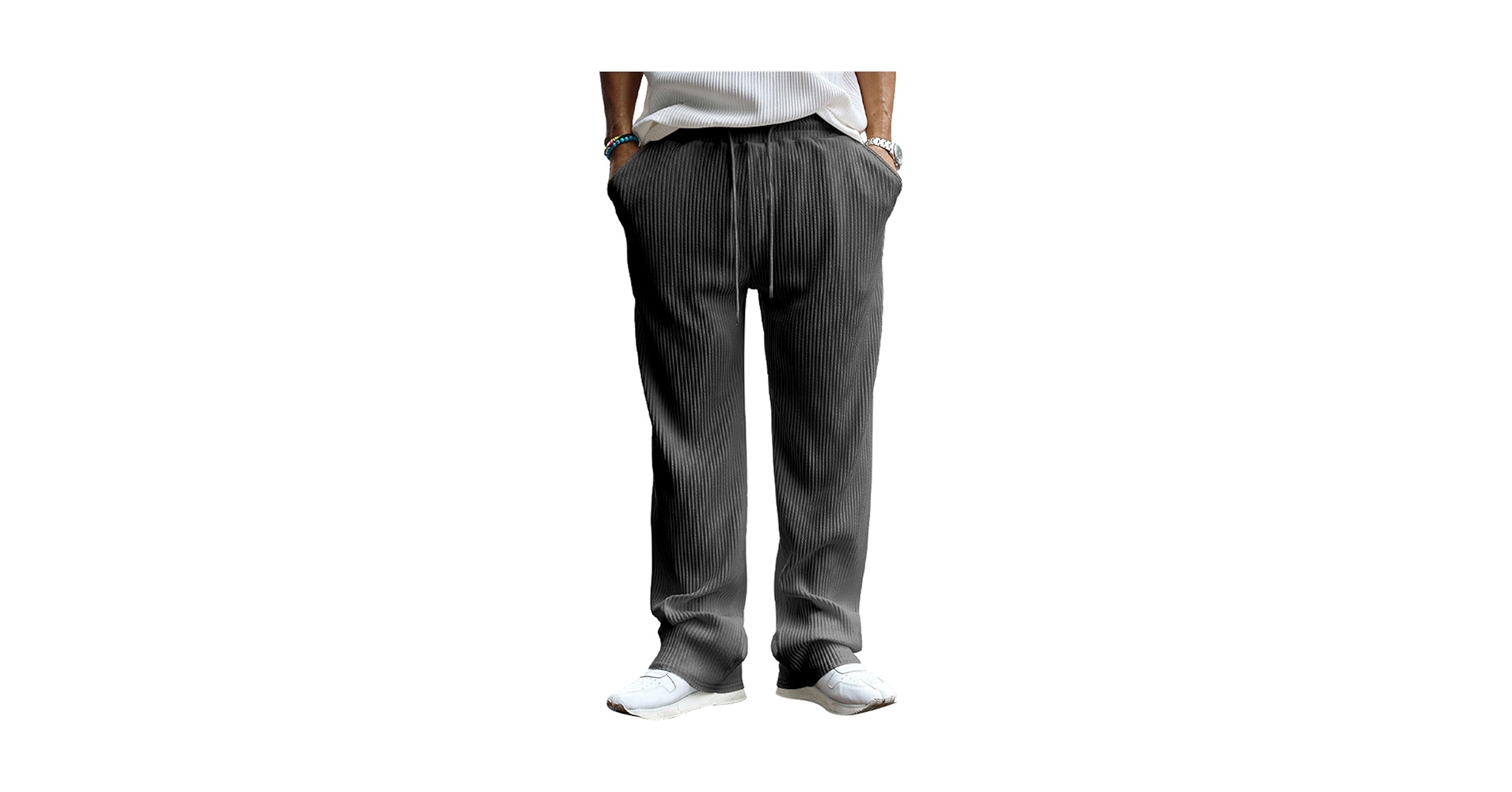 Amazon.com: Weinexra Mens Knit Jacquard Pants Fashion