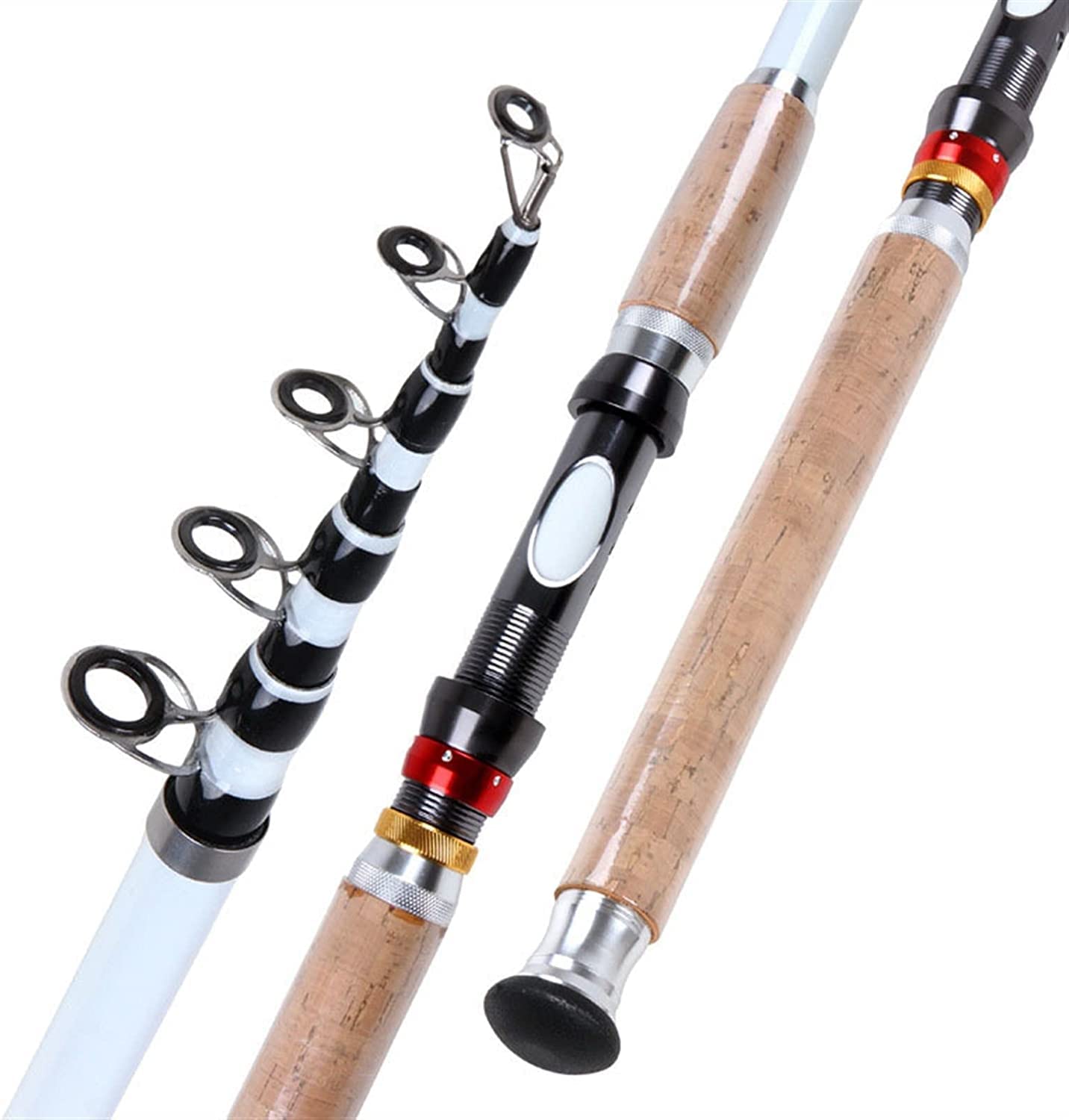 Casting Rod Ultralight Reizen Hengel 2.1~3.6M Karper Hengel Feeder Harde Koolstofvezel Telescopische Comfortabele Handvat Hand hengel Mocny