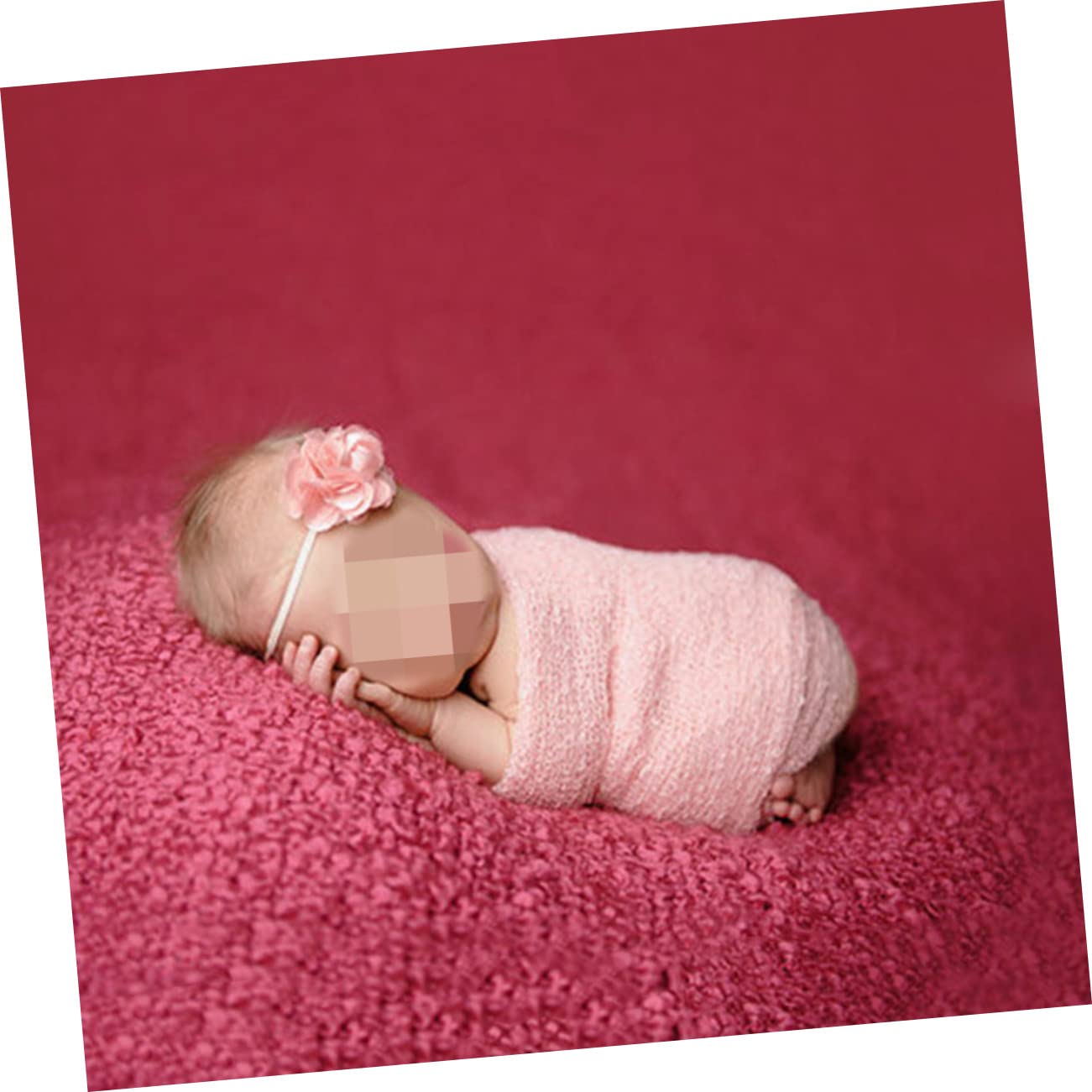YARNOW 2 Set Coperta Appena Nata Involucro Fotografico Per Neonati Neonato Coperta Fotografica Infantile Fasciatura Del Coperta Avvolgente Panni Da Bagno Per 2 Pezzi*2