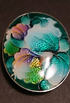 アンティーク　帯留め 帯留め アンティーク風 数-SUU- レトロ 花 からし系 帯留 黄色