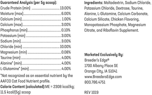 Miniatura 2 de Breeder's Edge Kitten Lyte - Suplemento de electrolito felino para gatos y gatitos - 10.58oz