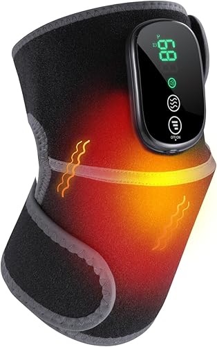 Masajeador de rodilla con calefacción inalámbrica, almohadilla térmica 3 en 1 con vibración de calor, rodillera eléctrica calentada con 3 niveles de disponible en Yaxa Colombia