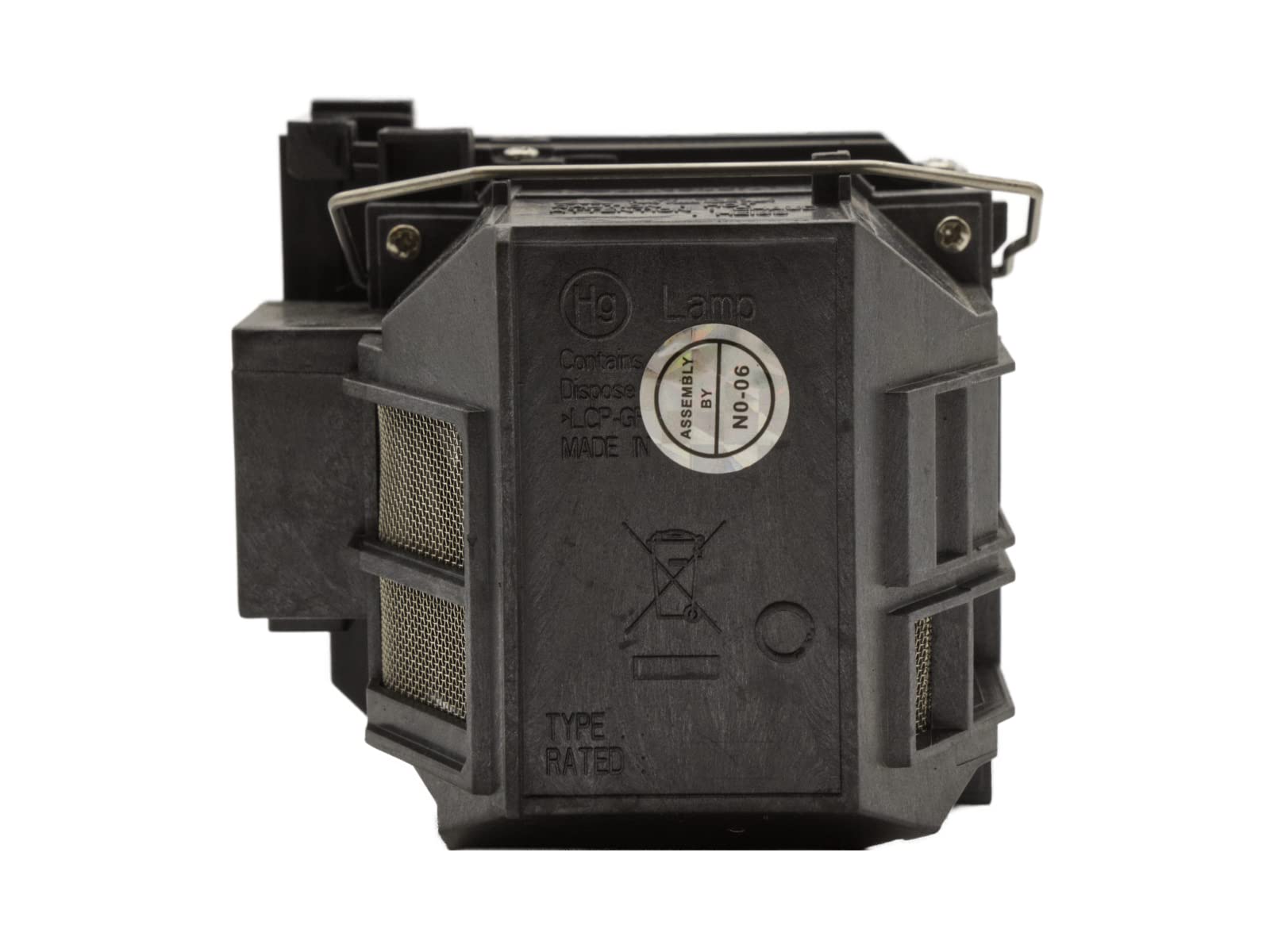 lampada di ricambio compatibile con EPSON ELPLP80 per vari videoproiettori Epson della serie EB, serie BrightLink, serie PowerLite, lampada per videoproiettore con alloggiamento, 245W