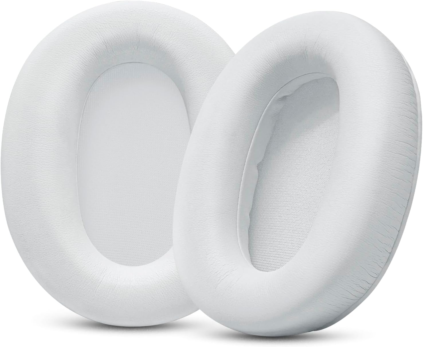 GVOEARS Replacement Ear Pads for Sony WH-CH700N / WH-CH710N / WH-CH720N / WH-XB900N Headphones, Earpads Cushions with Soft Protein Leather, Memory Foam - White