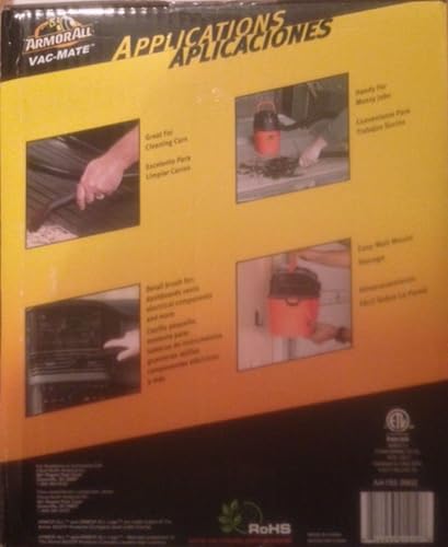 Miniatura 3 de Armor All Mate - Aspiradora utilitaria húmeda/seca (AA1550902), naranja