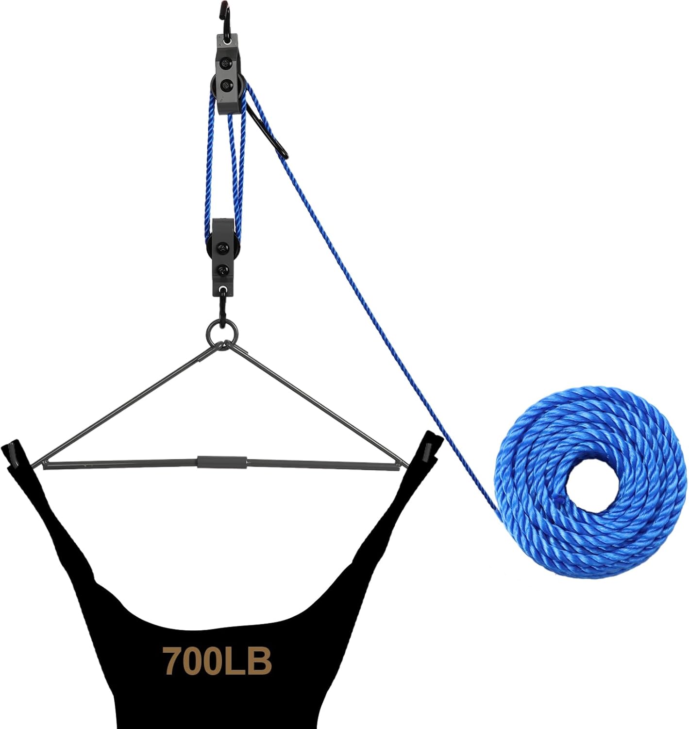 Ceadyxiao Deer Hanger, Elk Hoist Pulley Lift System with Gambrel, Hunting Game