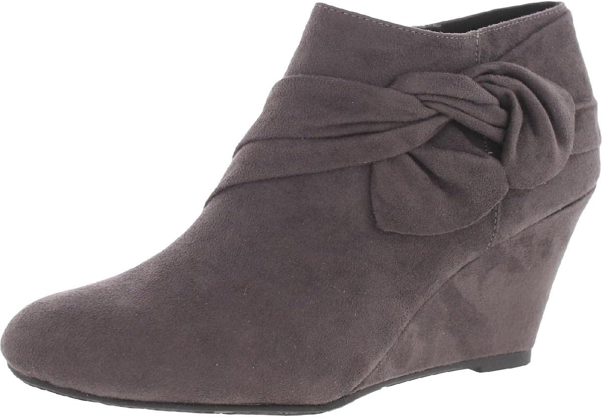 CL by Chinese Laundry Women's Viveca Ankle Boot, Anthracite Suede, 8 M US