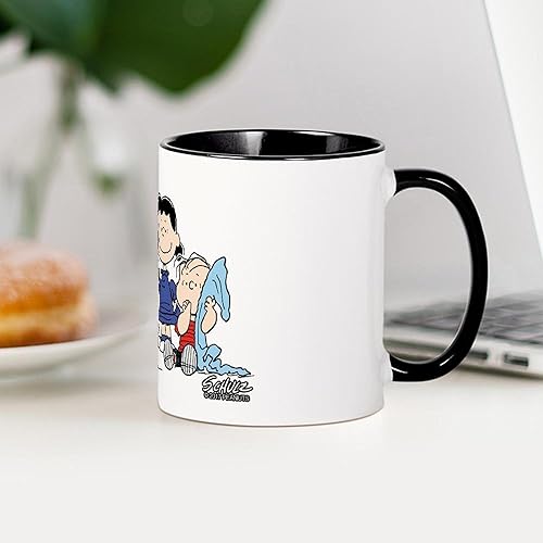 Miniatura 9 de CafePress Peanuts Gang Music Mugs Taza de café de cerámica de 11 oz (11.0 fl oz)