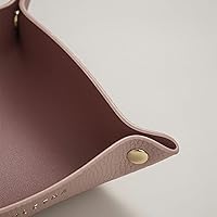 Vista 4 de OLETHA Pequeña bandeja plegable para valet, organizador de escritorio estético para el hogar, la oficina y los viajes, portátil para atrapar todos