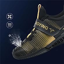 Zapatos De Levantamiento De Pesas para Hombres, Calzado De Entrenamiento Antideslizante para Levantamiento De Potencia, Levantamiento Muerto, Gimnasio Y Entrenamientos4