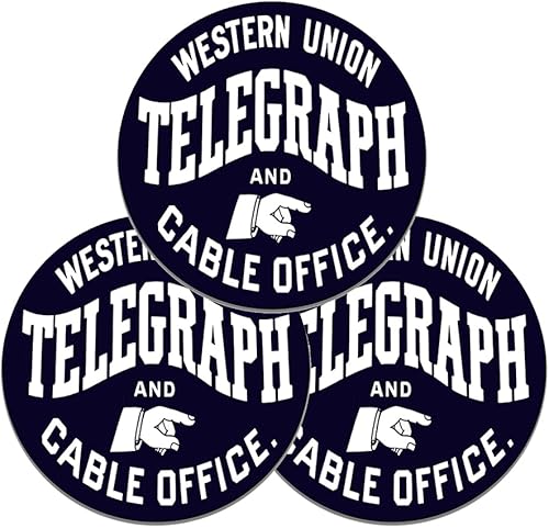 Miniatura 8 de Brotherhood Public Telephone Bell Systems - Letrero de teléfono vintage, sello de emblema de teléfono giratorio de gas, letreros de estilo vintage,