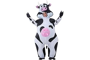 Inflatable Cow Costume for Laugh-Out-Loud Entertainment