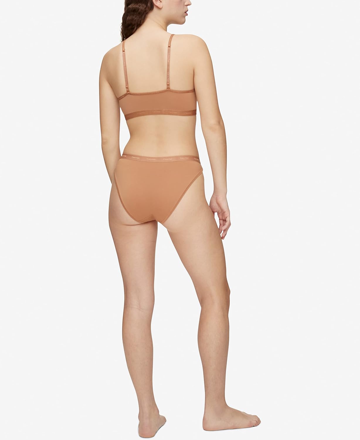 Calvin Klein Womens Form to Body Unlined Bralette - Image 2