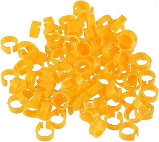 CORHAD 100 Pcs Chicken Legs Bird Foot Leash Pigeon Identification Rings Numbers Foot Rings Bird Foot Necklace Lucky Dove Travel Bassinet Pigeon Supplies Travel Stuff Poultry Duck Baby