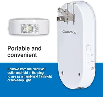 capstone rechargeable flashlight Lighting 4-in-1 Eco-I-Lite, 6 Pack Emergency Flashlights, Night Light, Power Failure Light and Work Light This LED is Perfect for Power Outages and Hurricanes Sports emergency kits Capstone Lighting - Brandclub -
