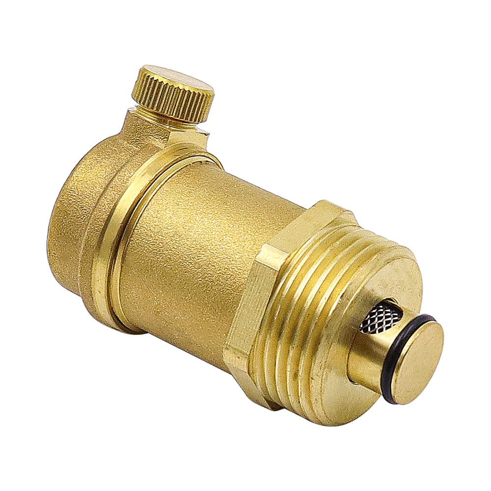 Sarini 1PCS Automatische schnelle entlüftung ventil DN25 EIN-Zoll Messing solar Wasser heizung Druck entlastung automatische auslass ventil