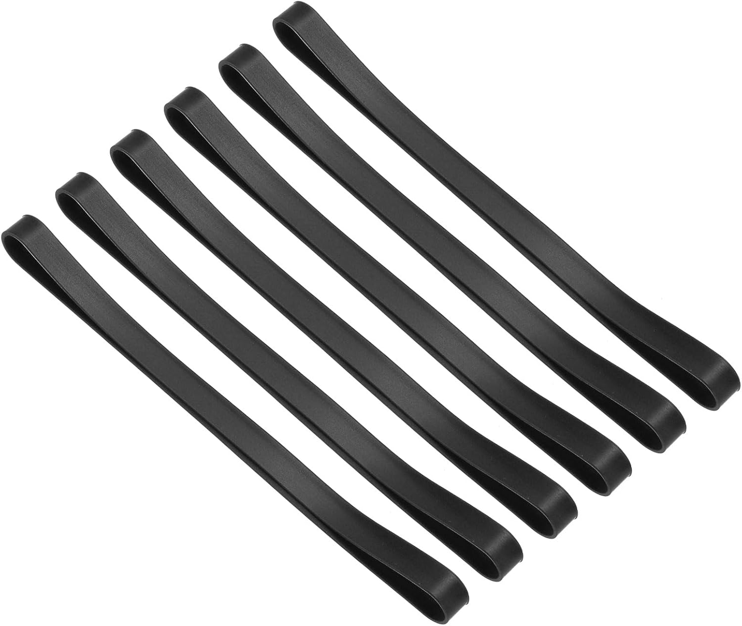PATIKIL Towel Bands, 6 Pack Elastic Towel Clips Cruise Essentials Windproof Silicone Beach Towel Straps for Beach Pool Cruise Chairs, Yellow