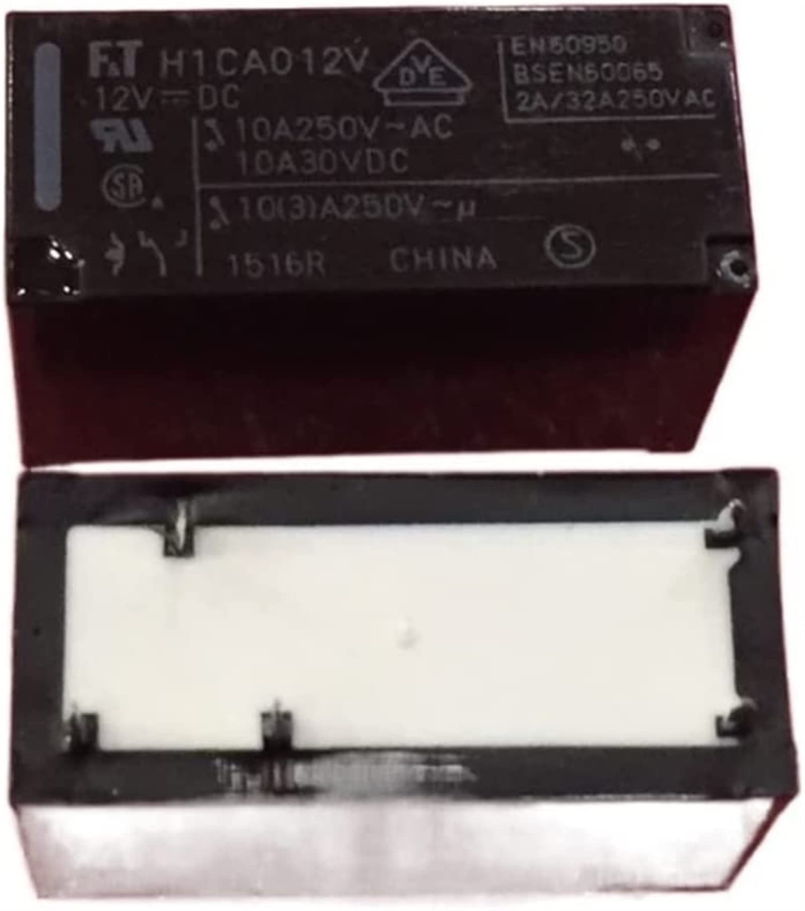 Relé 10pcs 10A 5PIN H1CA012V Puede reemplazar G2R-1-12VDC Piezas de recambio