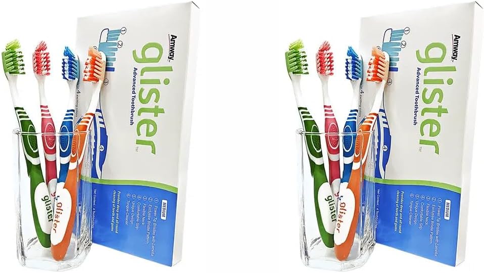 AM Glis-ter Advanced Toothbrush Pack Of 4(Set 2)