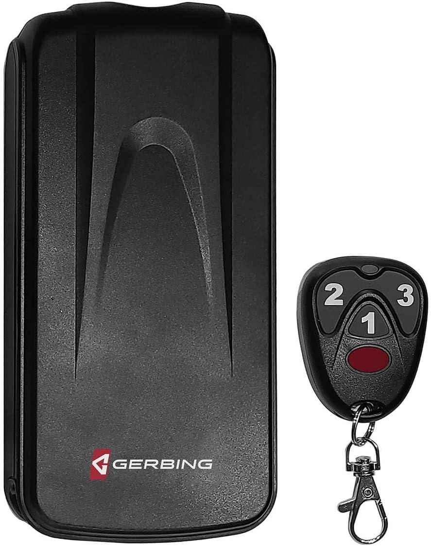 - Gerbing 12V 9000mAh Heated Clothing Battery Pack with Remote Control for Heated Jackets, Liners, Vests, Base Layers – Rechargeable Battery Kit with Wall Charger Included