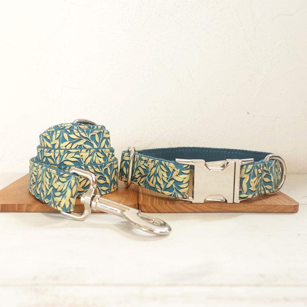 Collare per Cani Collare per Animali Domestici Collare per Animali da Compagnia in Nylon Resistente Personalizzato con Nome identificativo inciso