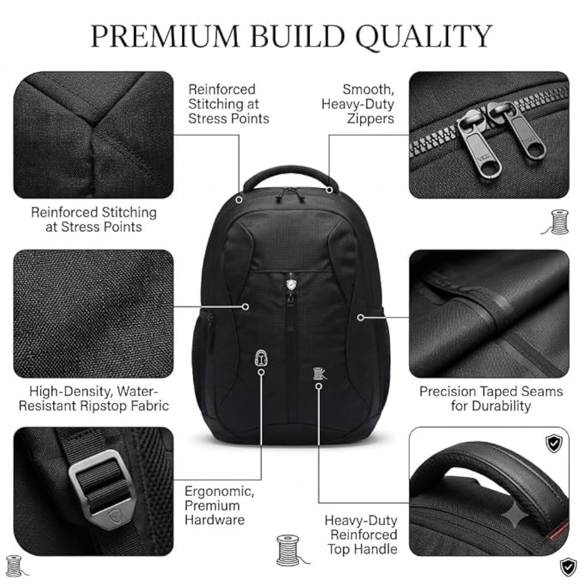 Waterproof Bag for Camping, Minimal Design