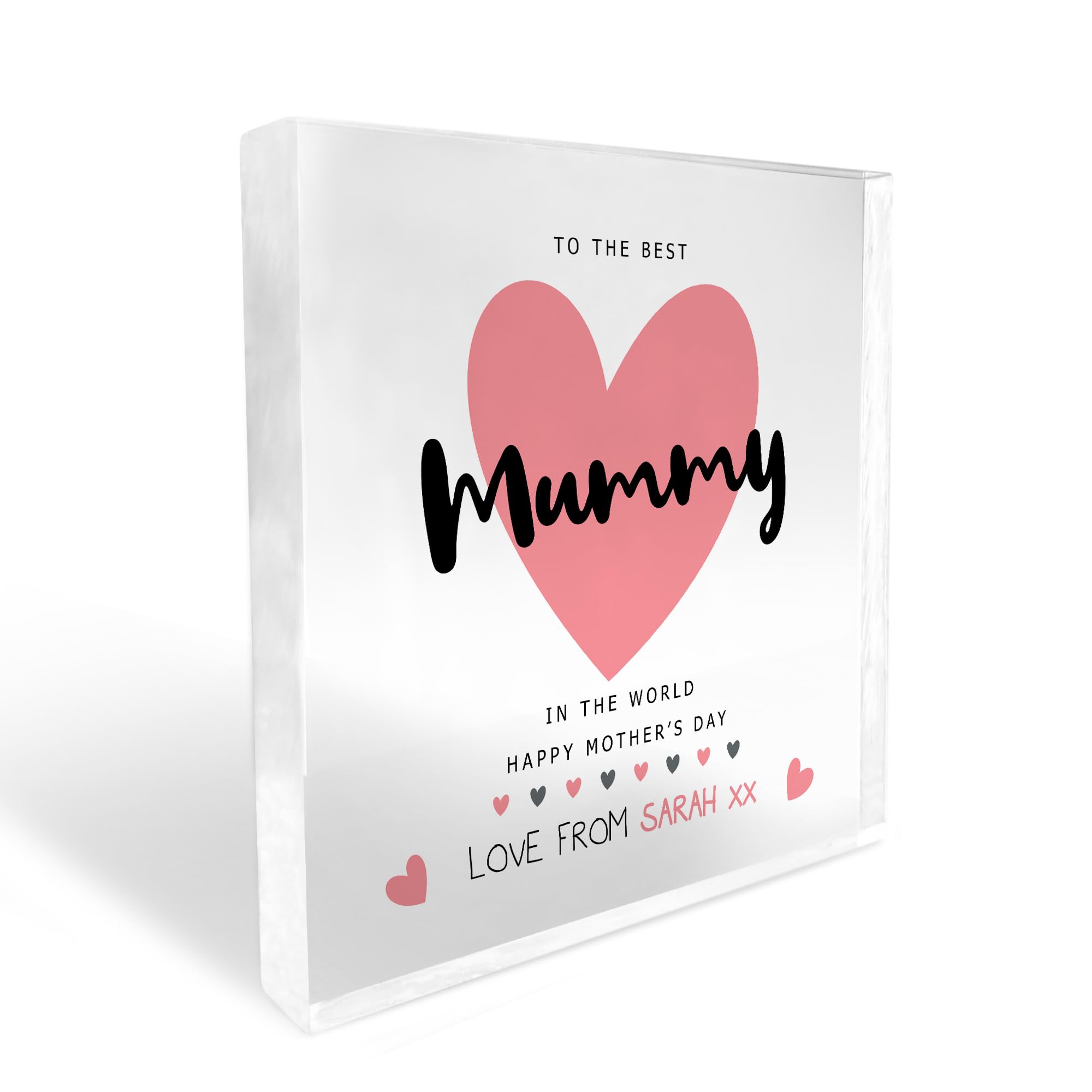Red Ocean Gift For Best Mummy On Mothers Day, Personalised Mummy Gift From Daughter Son, Mothers Day Gifts For Her, Thank You Gift For Mummy, Special Keepsake Gift