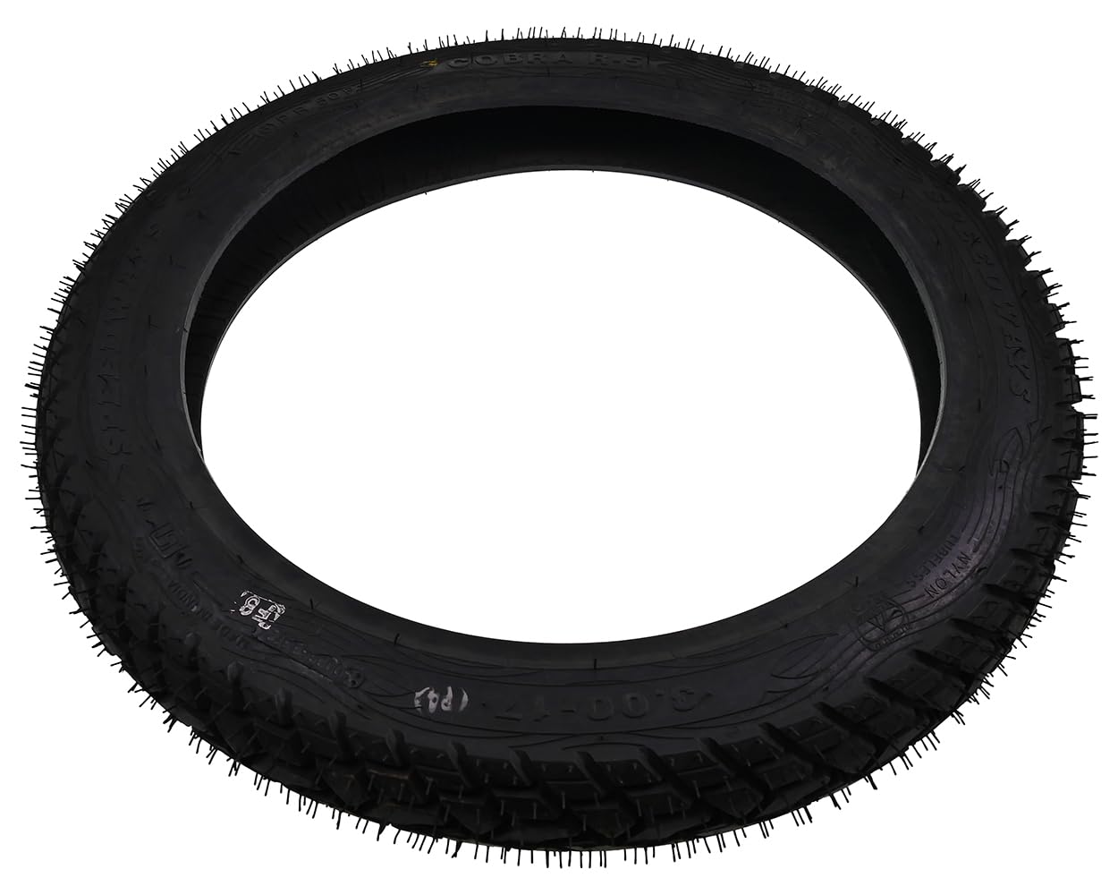 2EXTREME Pneus Speedwaystyres R-5 3.00-17 50P Tubeless – Compatible avec Honda CB 125, Honda XR 200, Suzuki GN 125, Zündapp – Pneu Robuste de 17 Pouces pour Motos Classiques et Usage Quotidien