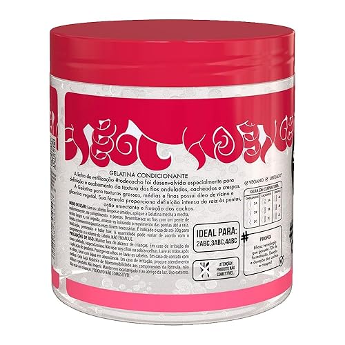 Miniatura 2 de Salon Line - Linha #ToDeCacho - Gelatina Ricino Definicao e Nutricao 550 Gr