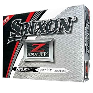Srixon Z Star XV Bolas 4 Capas De Golf, Unisex Adulto, Blanco, M