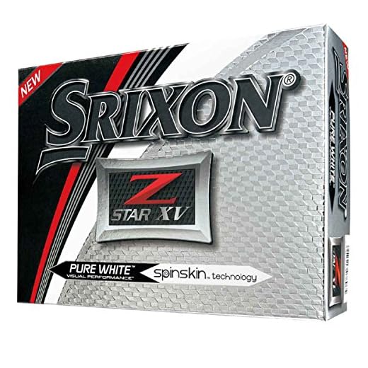 Srixon Mäns Z-Star XV golfbollar, ett dussin (2017-version)