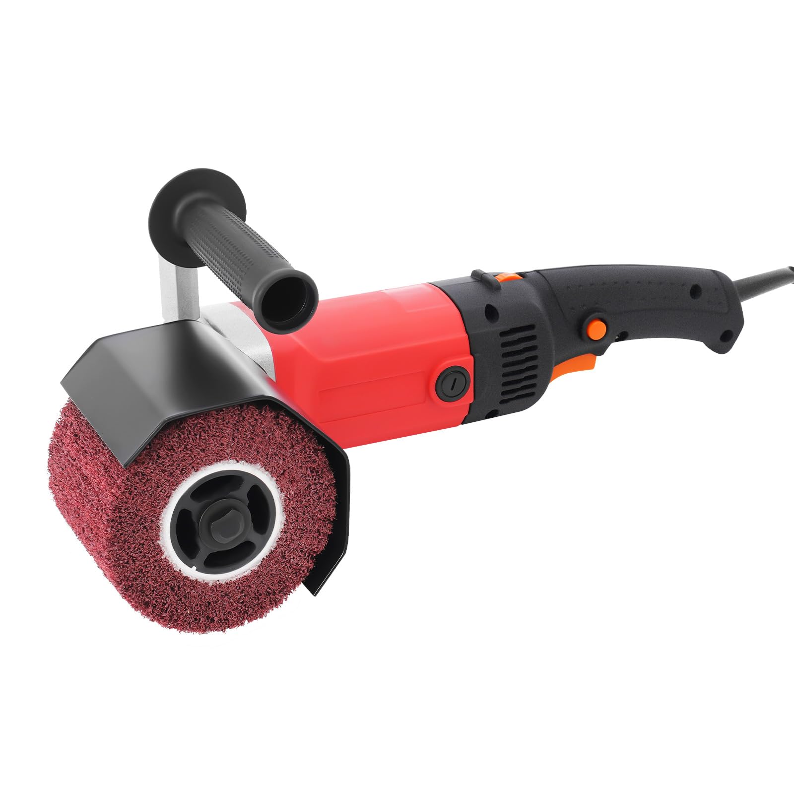 MINRS Lijadora, Satén 1580W con protección contra sobrecarga, lijadora de cepillo para renovar superficies de todo tipo, velocidad de rotación variable, gracias al mango ergonómico con