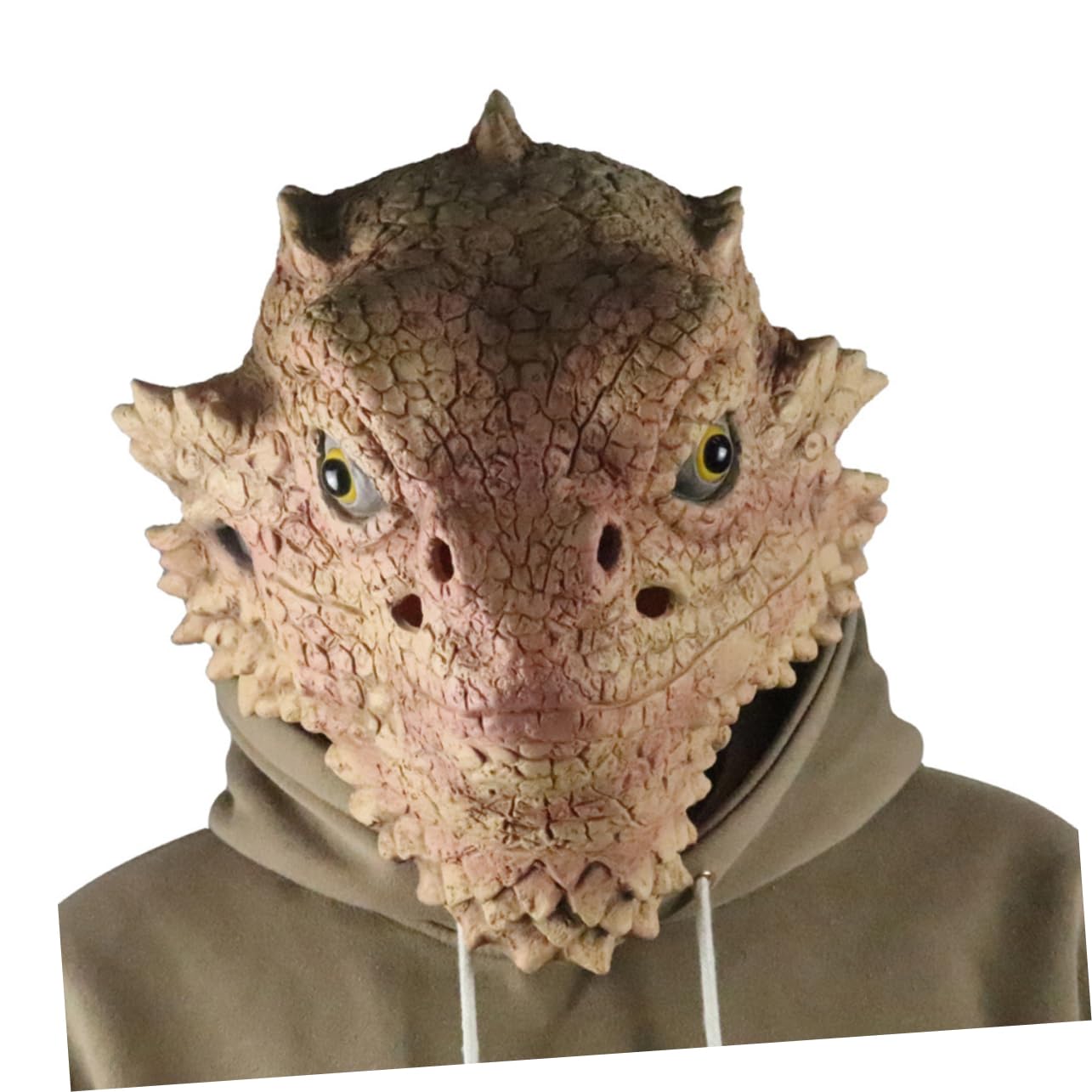 VICASKY 1 Pezzo Maschera Animale Lizard per Halloween e Feste Copricapo per Adulti Ottima