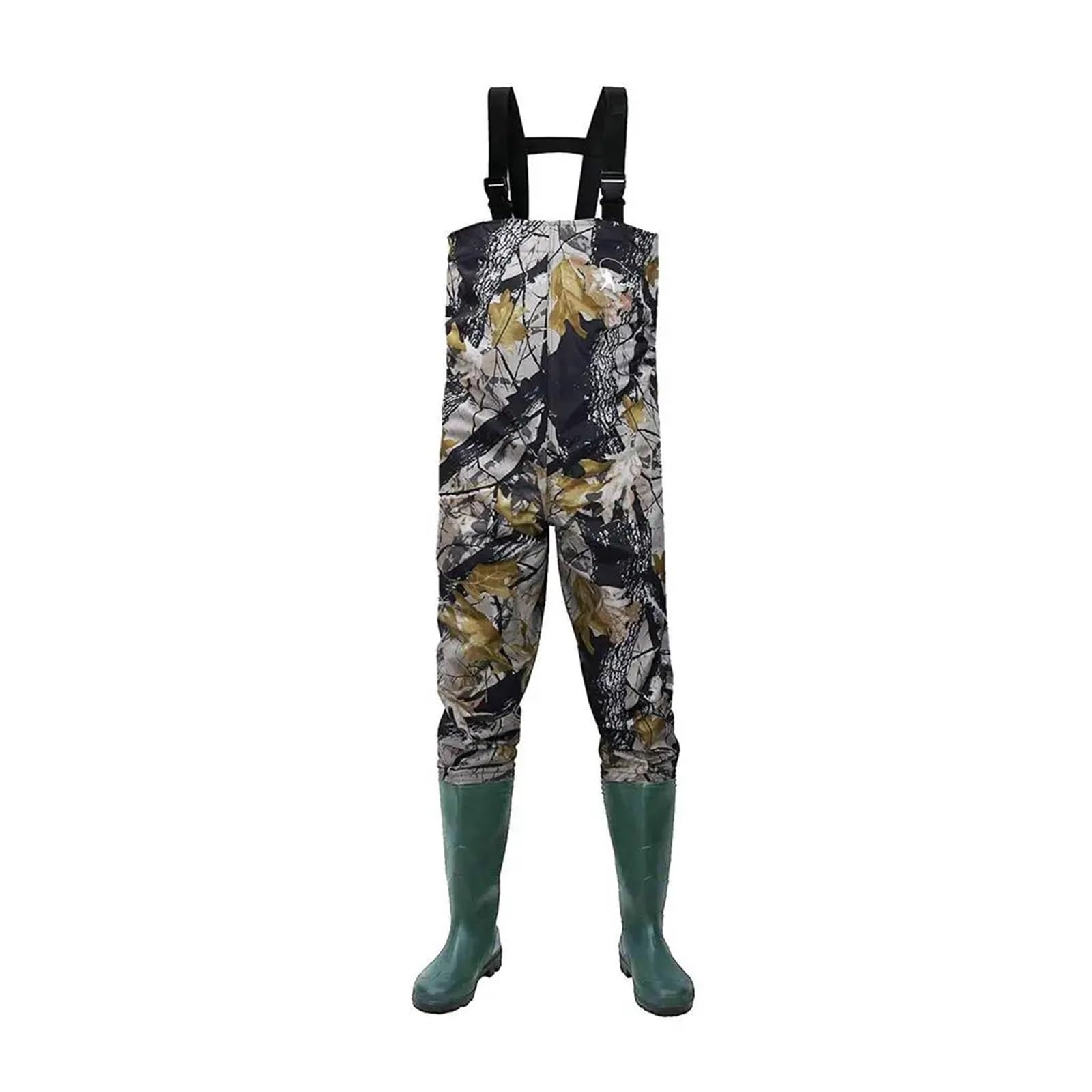Trampolieri da Pesca a Mosca, Foglia d'Acero, Calza Impermeabile Traspirante, Pantaloni da trampoliere da Fiume for Uomini e Donne per Pesca E Caccia(45)