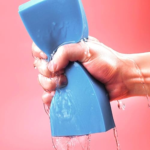 Miniatura 5 de Paquete de 2 esponjas de pintura, esponjas rectangulares para artistas, esponjas de acuarela para pintar, manualidades, lechada, limpieza, cerámica,