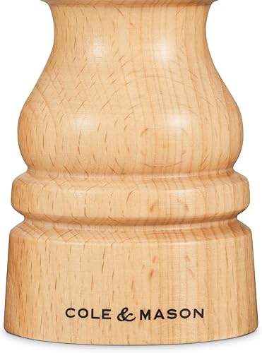 Miniatura 5 de Cole & Mason Molino de sal de haya natural London 5.118 in