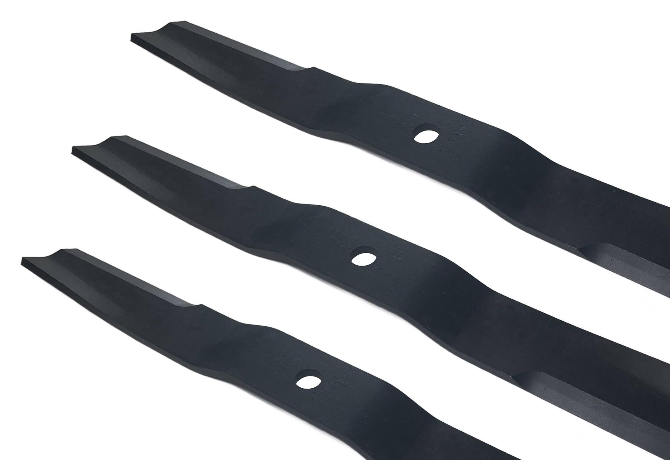 perfektGarten 3 cuchillas para cortacésped de 63 cm compatibles con Iseki 5135AL ICT50 SF300 SF303 SF310 SF330 SF333 SF370 SSM72