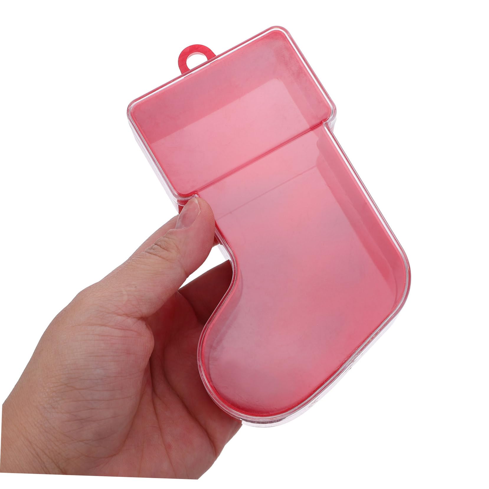 OFFSCH 10 Piezas Cajas Navideñas Decorativas con Tapa Forma de Calcetín Cajas para Portátiles y Resistentes para Adornos de Fiesta y Dulces Reuniones Festivas