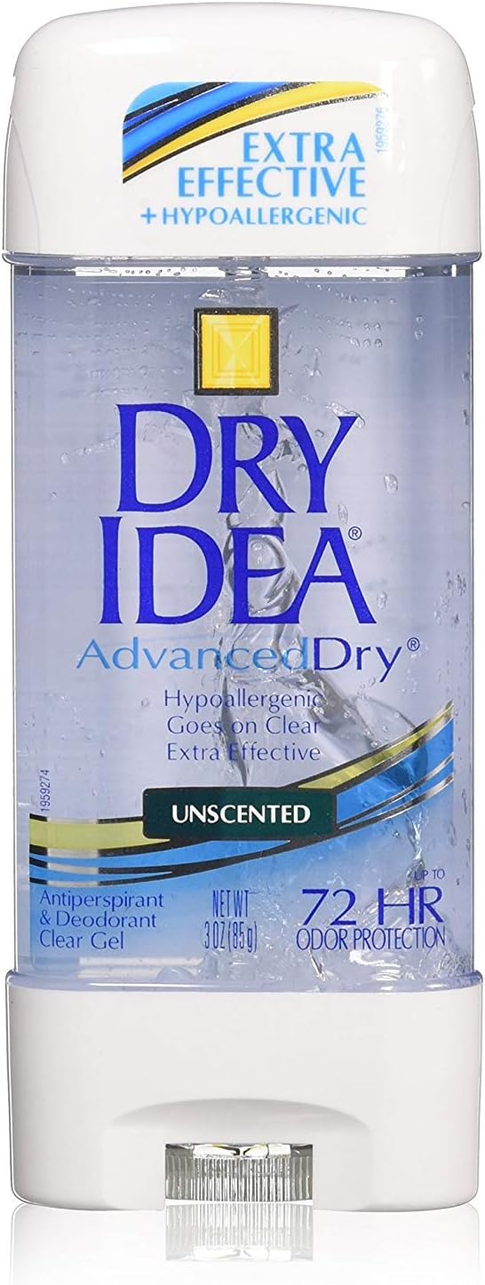 Dry Idea Advanced Dry Unscented Antiperspirant and Deodorant Clear Gel