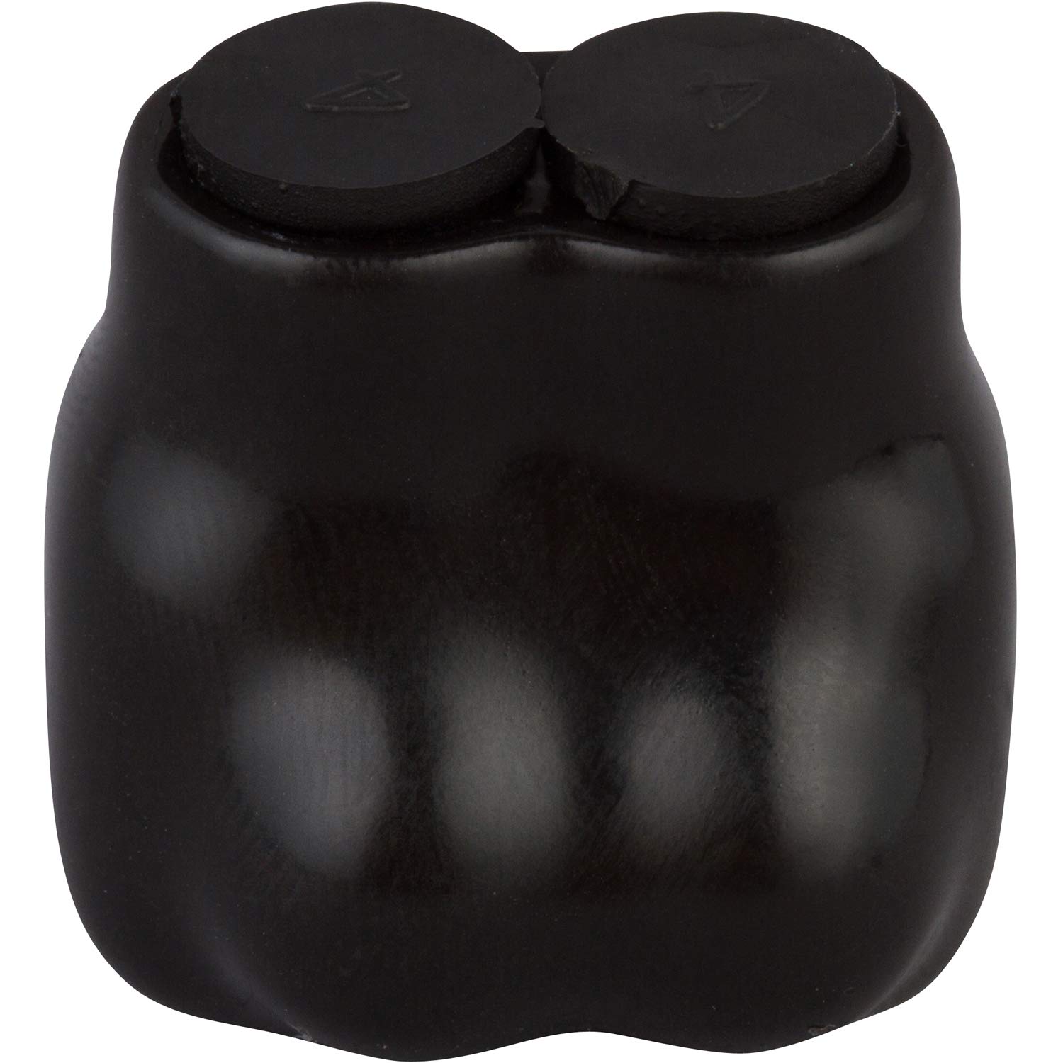 Morris Products 97105 Black Insulated 2 Conductor Single Side Entry Splice 1/0-14 Wire Range, 1-Pack