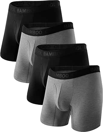 GYIOS Mens Boxers 3 Pack Men's Underwear Boxer Seamless Thin Breathable