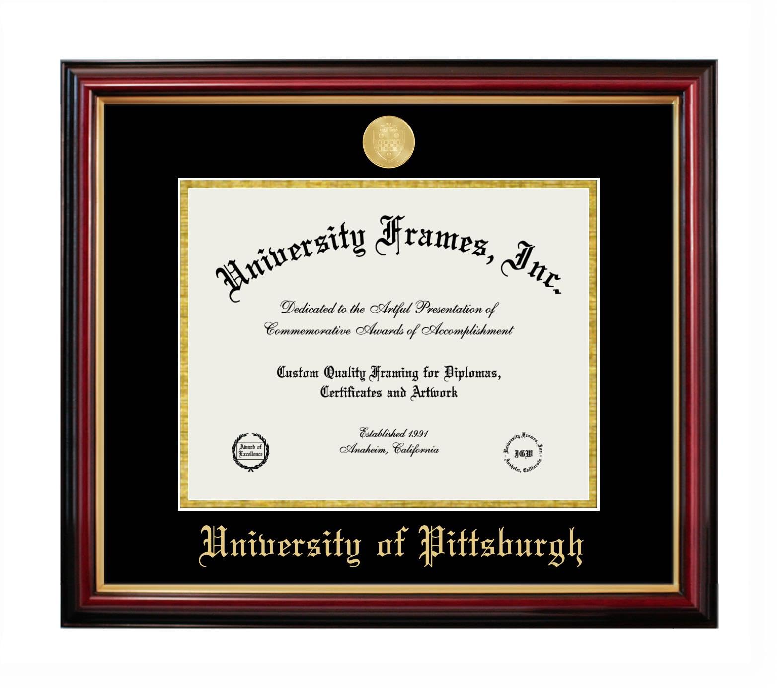 Campus Images University of Pittsburgh Petite Diploma Frame
