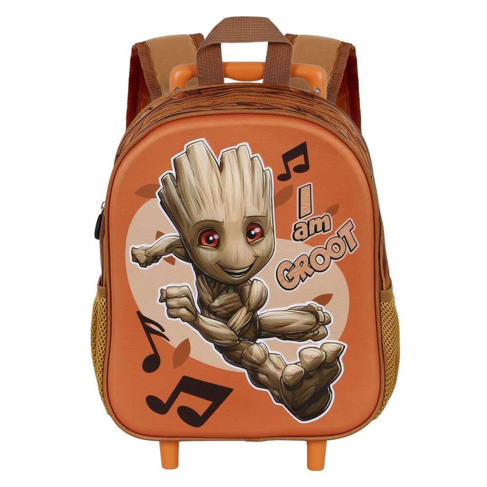 Marvel Zaino 3D con Ruote Piccolo 26 x 34 cm, Capacità 12.5 L, Multicolore Soundtrack