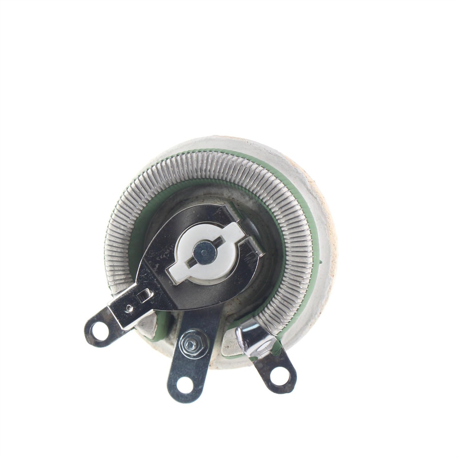 TSIOHKBS 50W BC1 high Power rheostat rotary variable wire wound Disc shape Adjustable resistor Sliding 1R 2R 3R 5R 10R 15R 20R 25R 30R(300R)